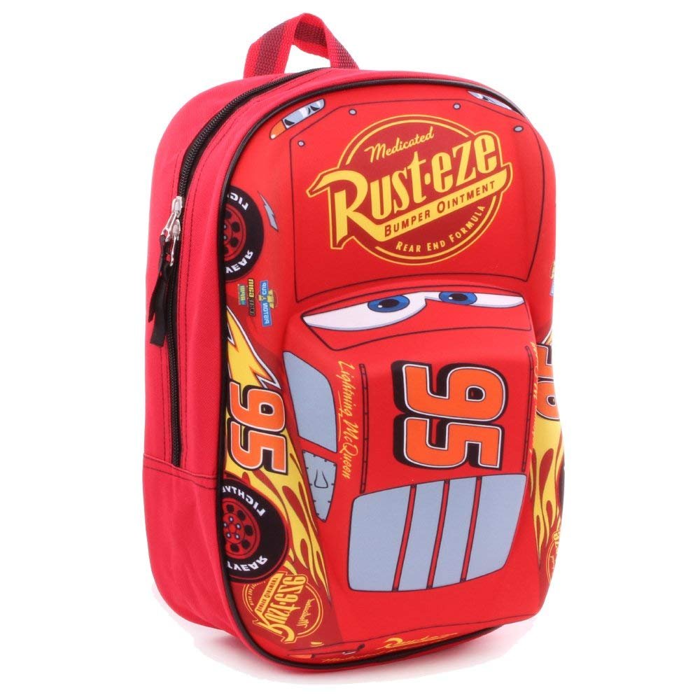 Lightning McQueen 3D Piston Cup Champion Backpack 31cm