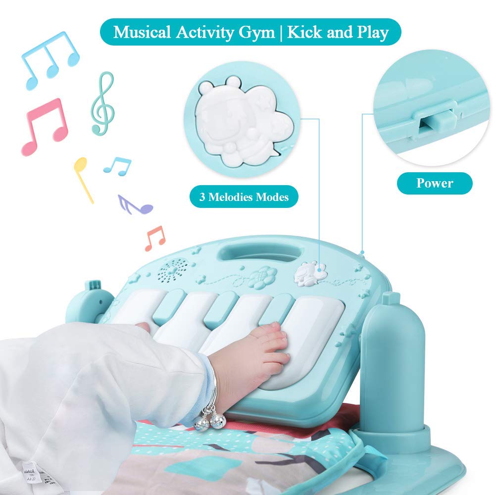 Baby Gyms Activity Kick and Play Piano Mat