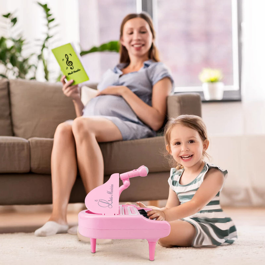 Amy&Benton Toddler Piano Toy for Baby Girls Pink Toy