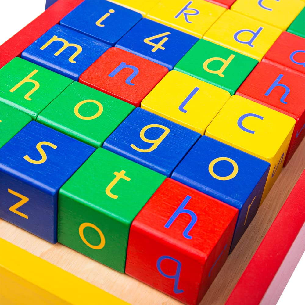 Wooden Baby walker with ABC Wooden Blocks