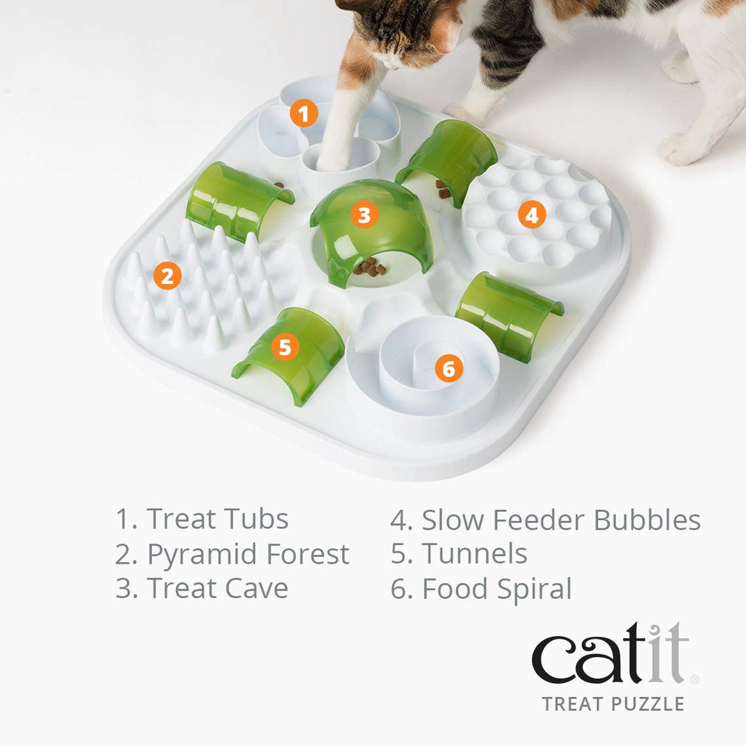 Catit Play Treat Puzzle Slow Feeder