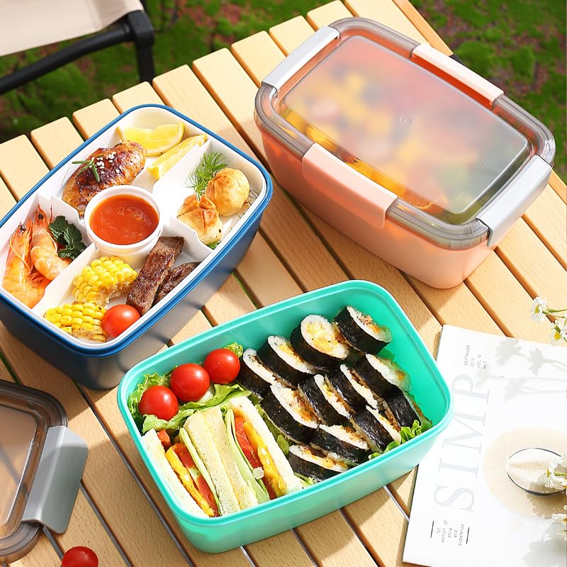 3-Pc 2L Leakproof Bento Lunch Box