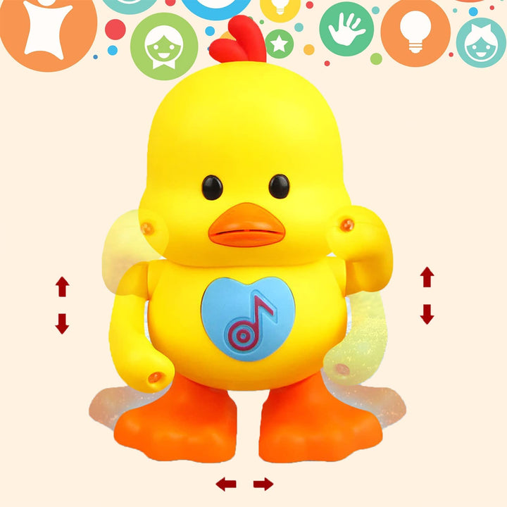 Dancing Duck Toy, Baby Crawling Walking Musical Toys