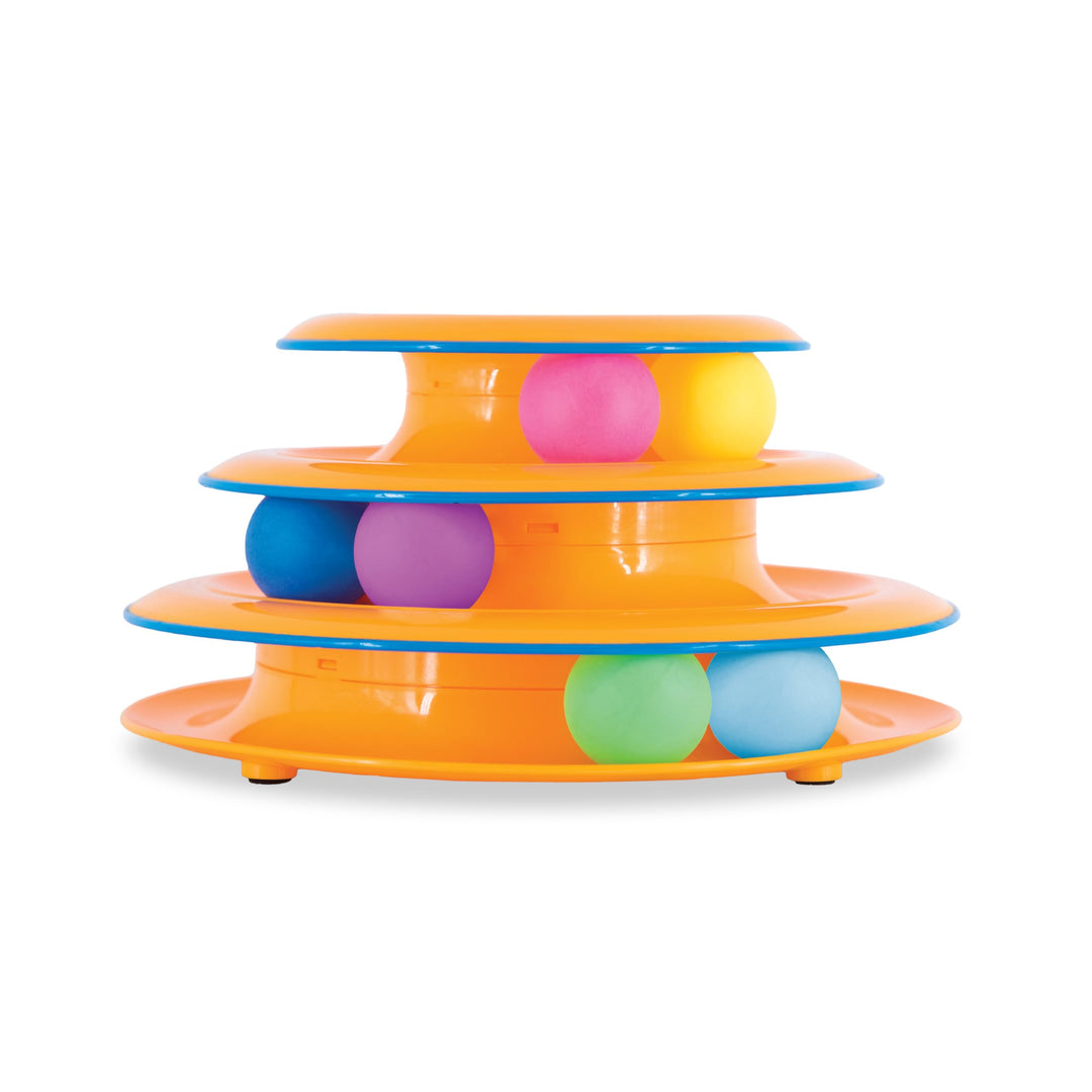 Catstages Tower of Tracks Interactive 3-Tier Cat Toy