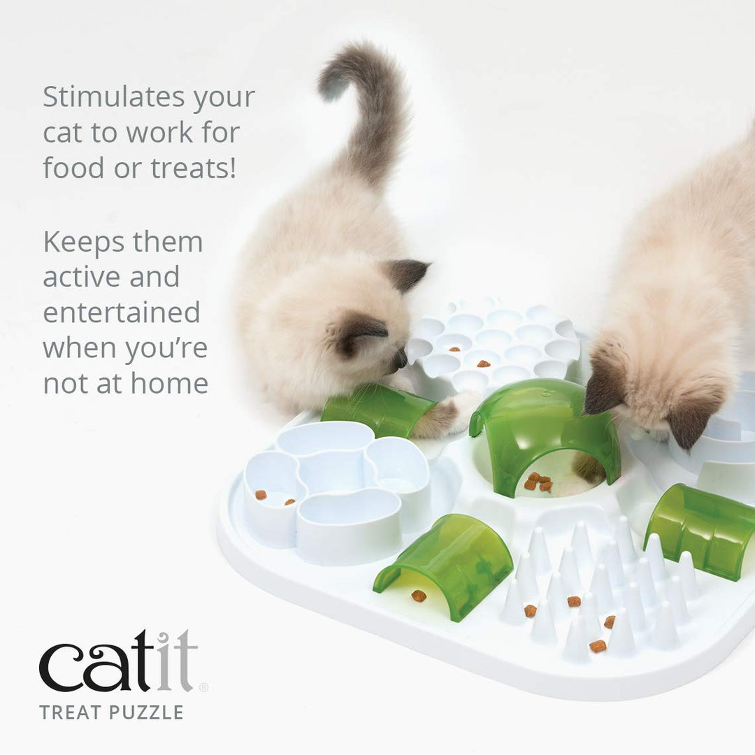 Catit Play Treat Puzzle Slow Feeder