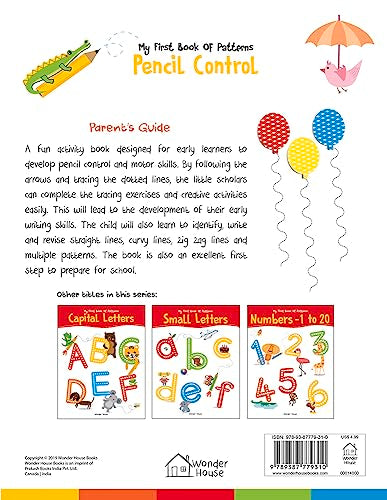 My First Book OF Patterns Pencil Control