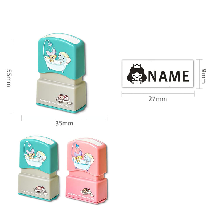 Waterproof Name Stamp for Kids