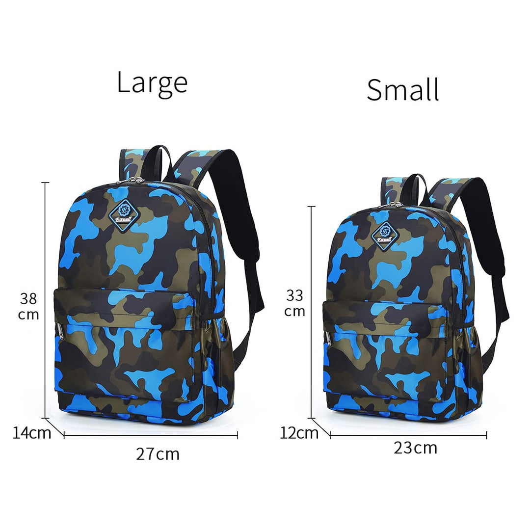 Kids Camouflage School Backpack