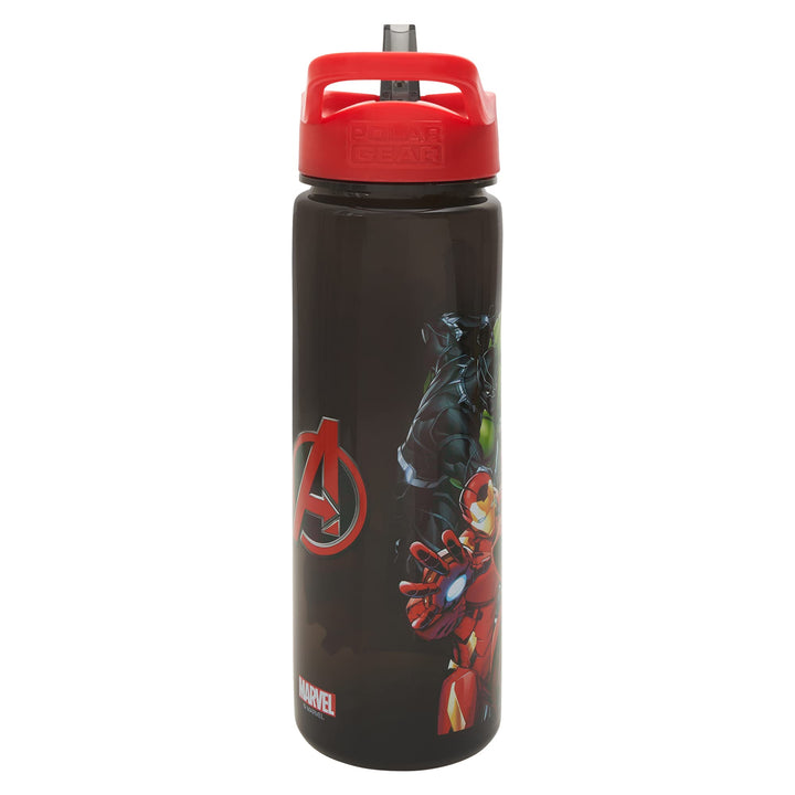 Avengers Flip Straw Water Bottle