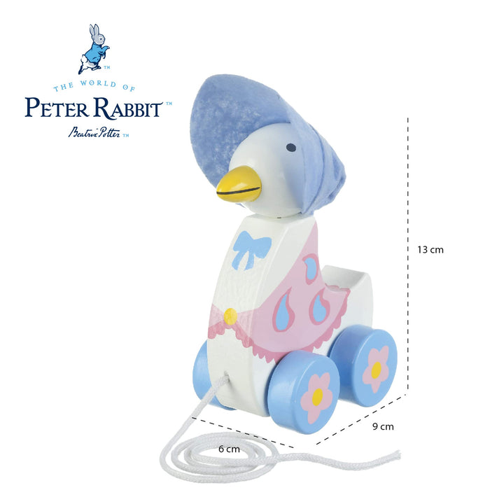 Peter Rabbit - Jemima Puddleduck Pull Along Toy