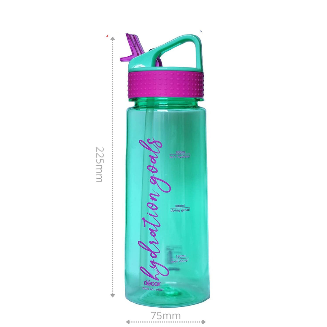 600ml Teal Tritan Leakproof Hydration Bottle