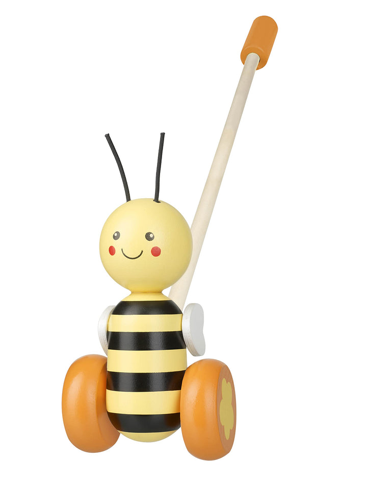 Honey Bee - Animal Push and Pull Along Toys for 1 Year Old