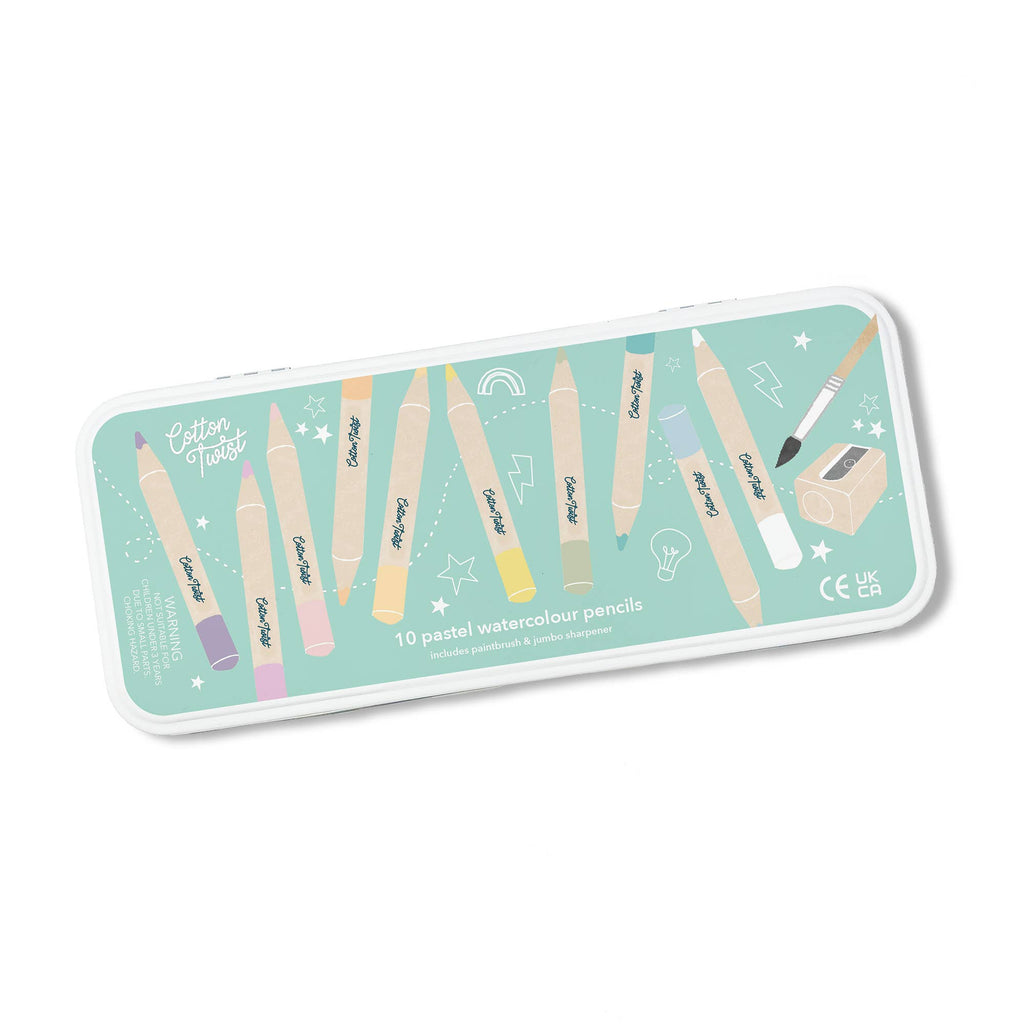 Pastel Mix Watercolour Pencils Set