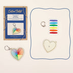 Buy Heart Keyring Craft Kit | Art and Craft Box for kids by Learning Bugs UK