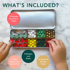 Buy Strawberry Bracelet Bead Kit | Art and Craft Box for kids by Learning Bugs UK