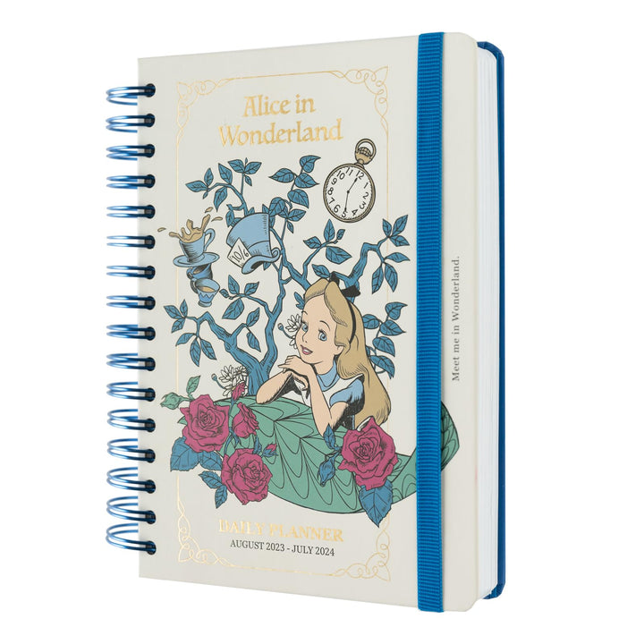 Disney Alice In Wonderland A5 Diary 2023-2024