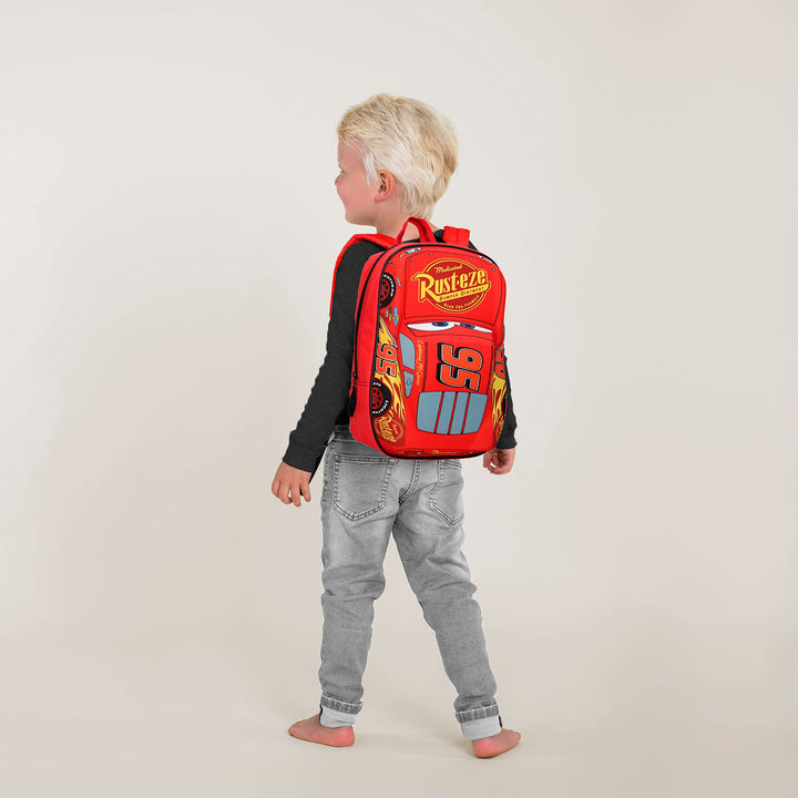 Lightning McQueen 3D Piston Cup Champion Backpack 31cm