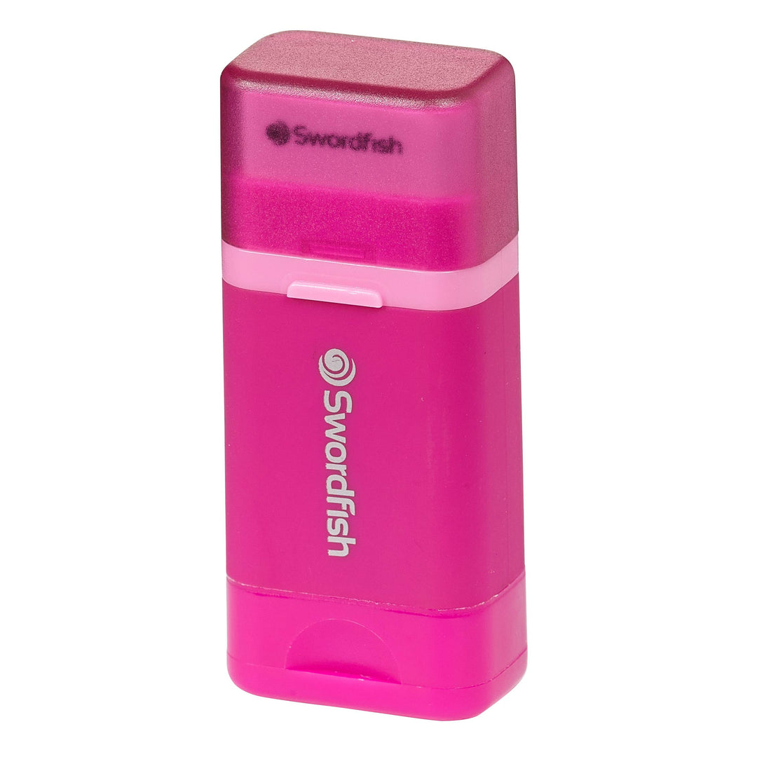 Pink Combo Sharpener with Canister & Eraser