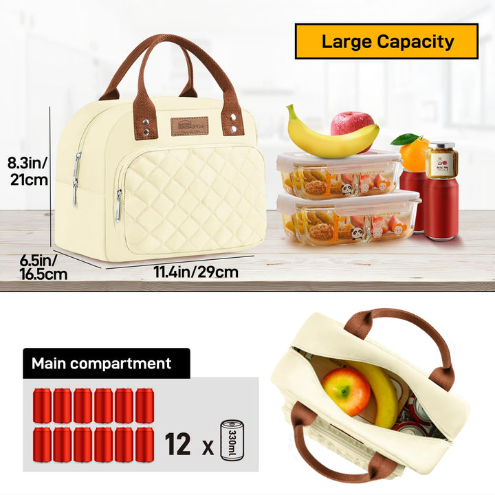 Insulated Lunch Bag for Adults