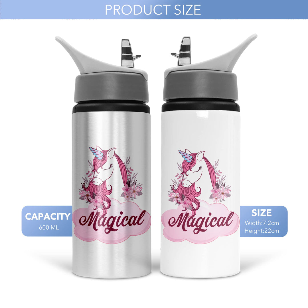 Kids' 600ml Unicorn Water Bottle