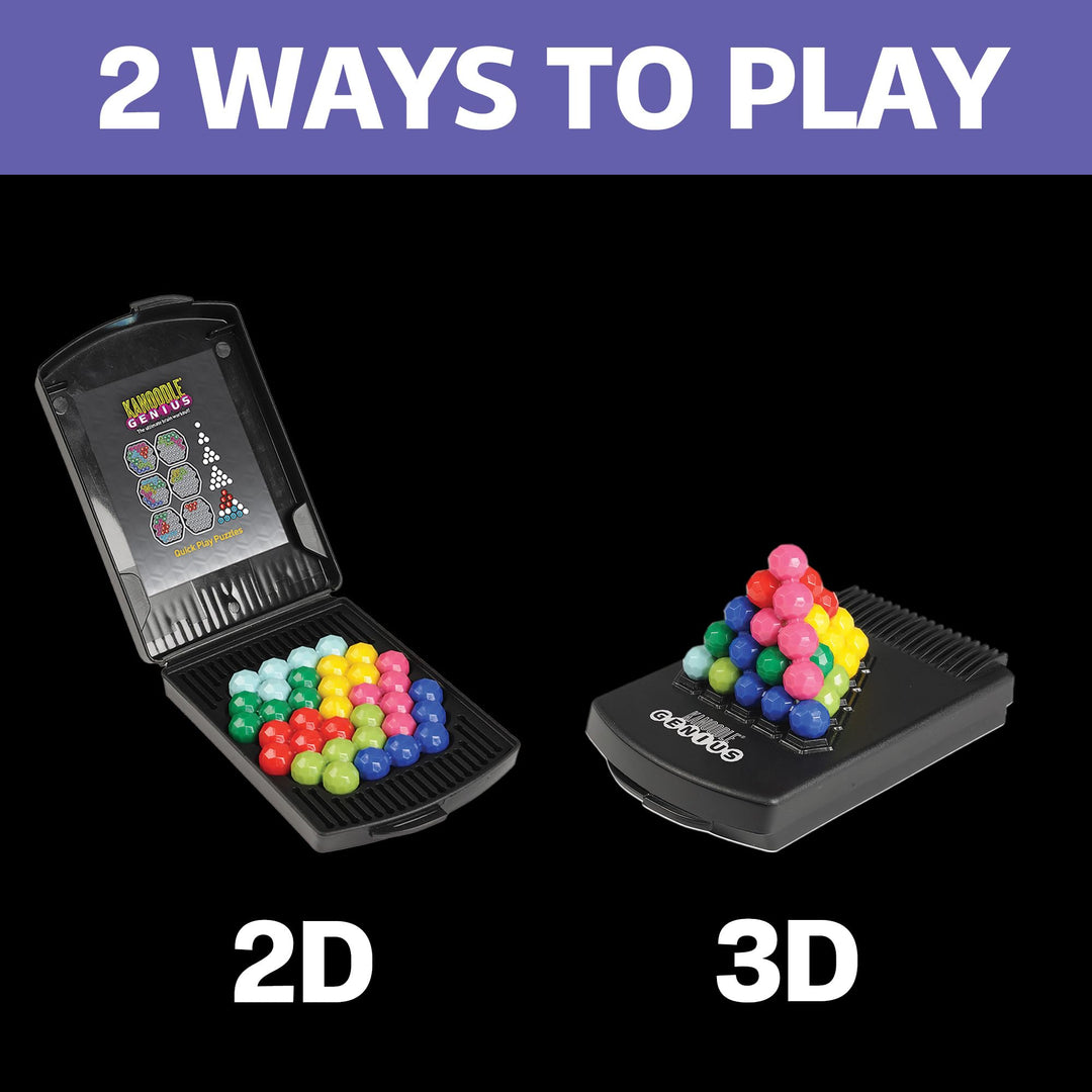 3-D Puzzle Brain Teaser Game for  Kids, Over 200 Challenges, Stocking Filler, Gifts