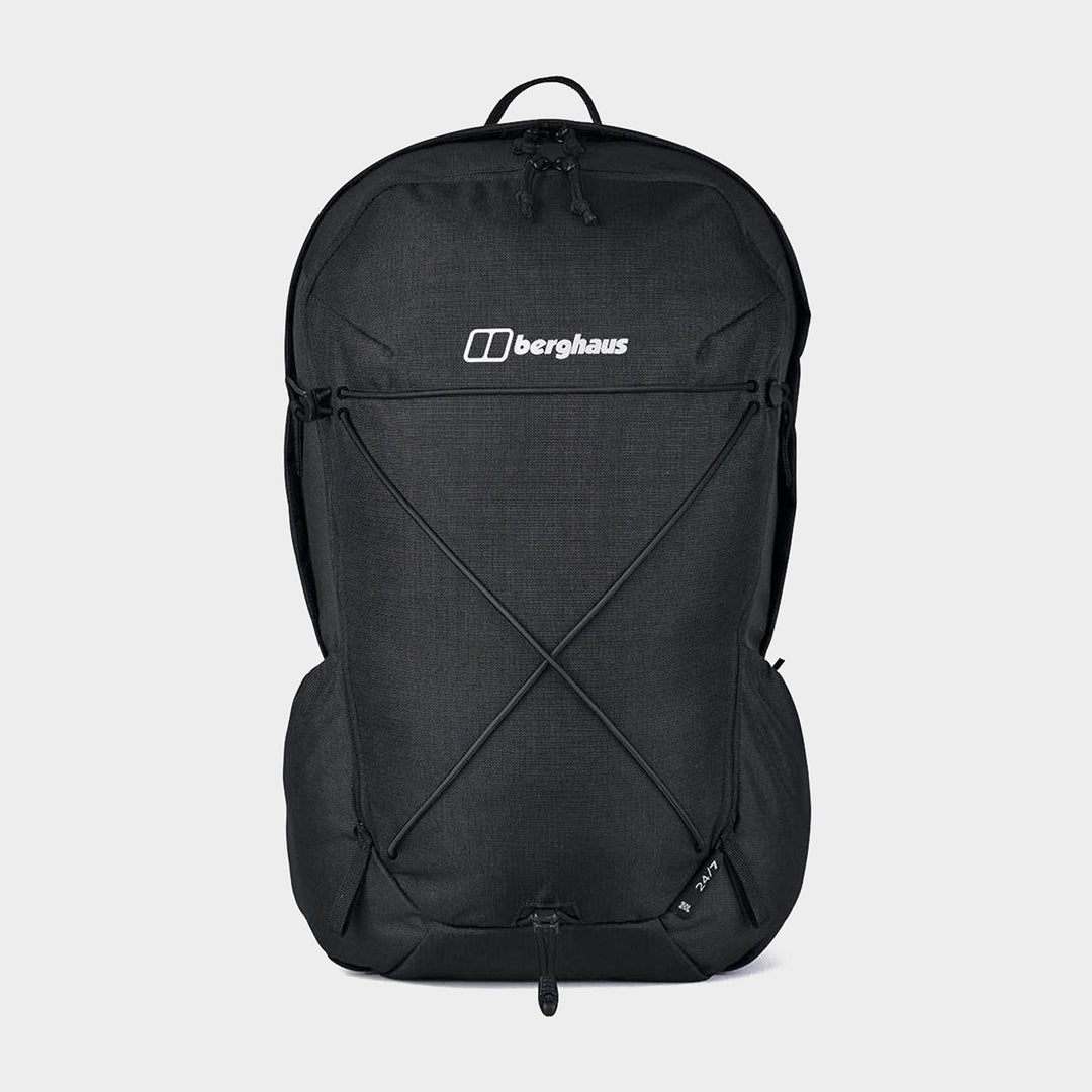 Unisex 30L Durable Black Backpack