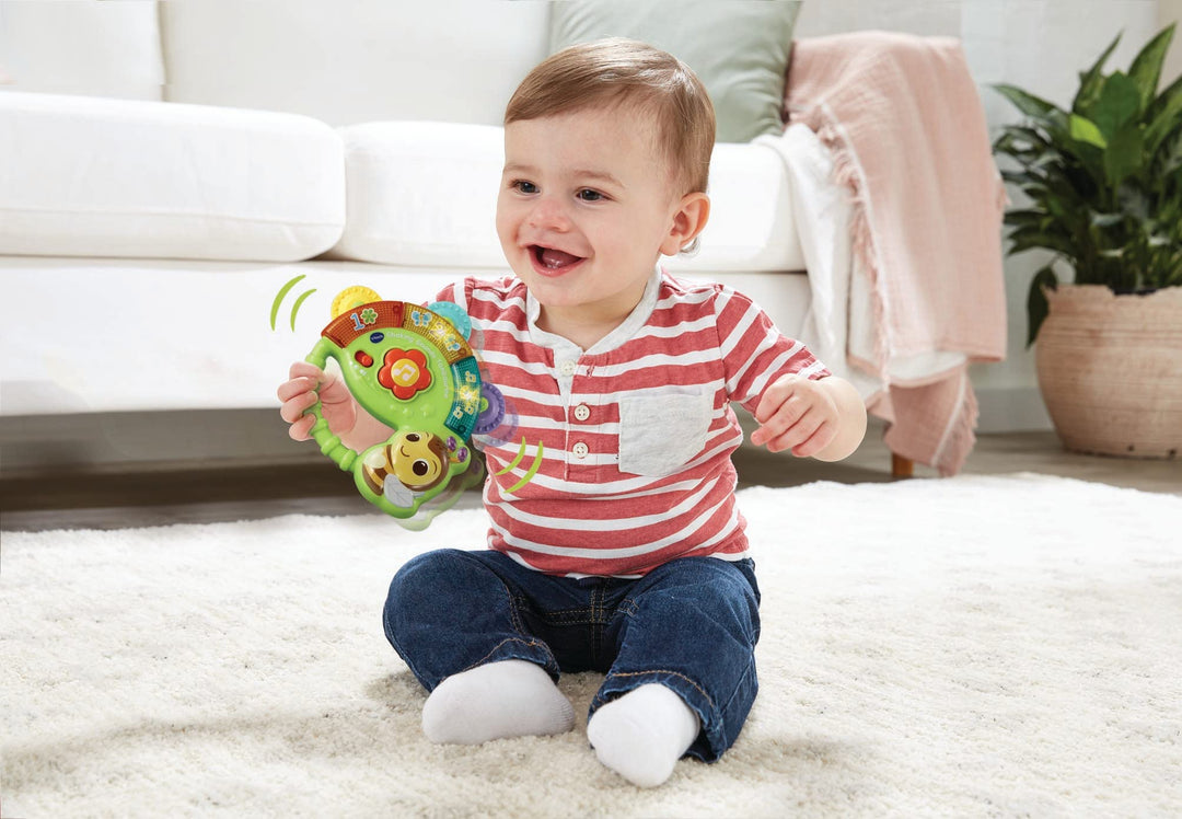 Interactive Tambourine with Lights & Sounds for Babies