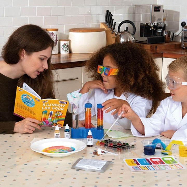 Rainbow Lab: 12 Colorful Science Experiments for Kids