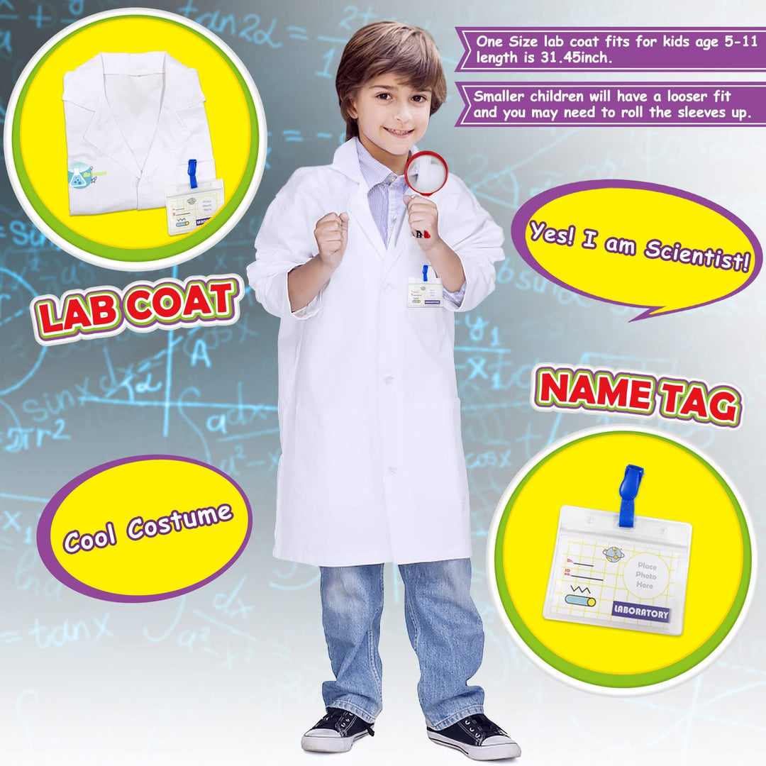 Kids Science Role Play Costume Set