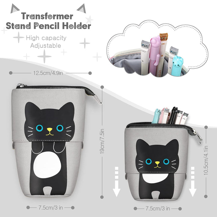 Cat-Themed 417 Pcs Stationery Set