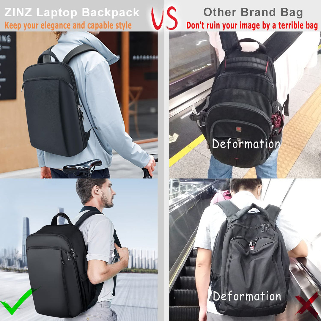 15-16" Anti-Theft Laptop Backpack with USB