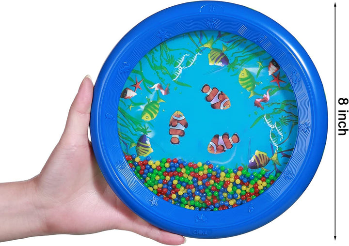 Ocean Wave Bead Drum for Kids Baby Christmas Toys Gifts