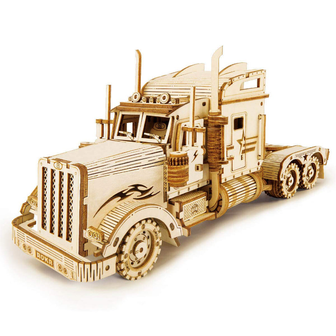 ROKR Car Wooden Model kit For Adult - Truck Model Building Kits