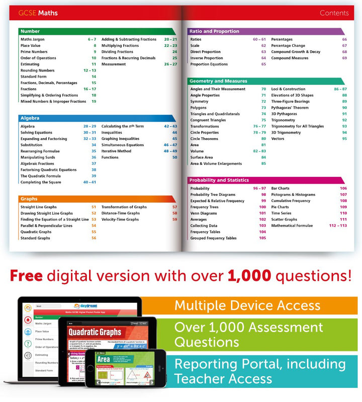 GCSE Study Pack: English, Maths & Science Revision Guides