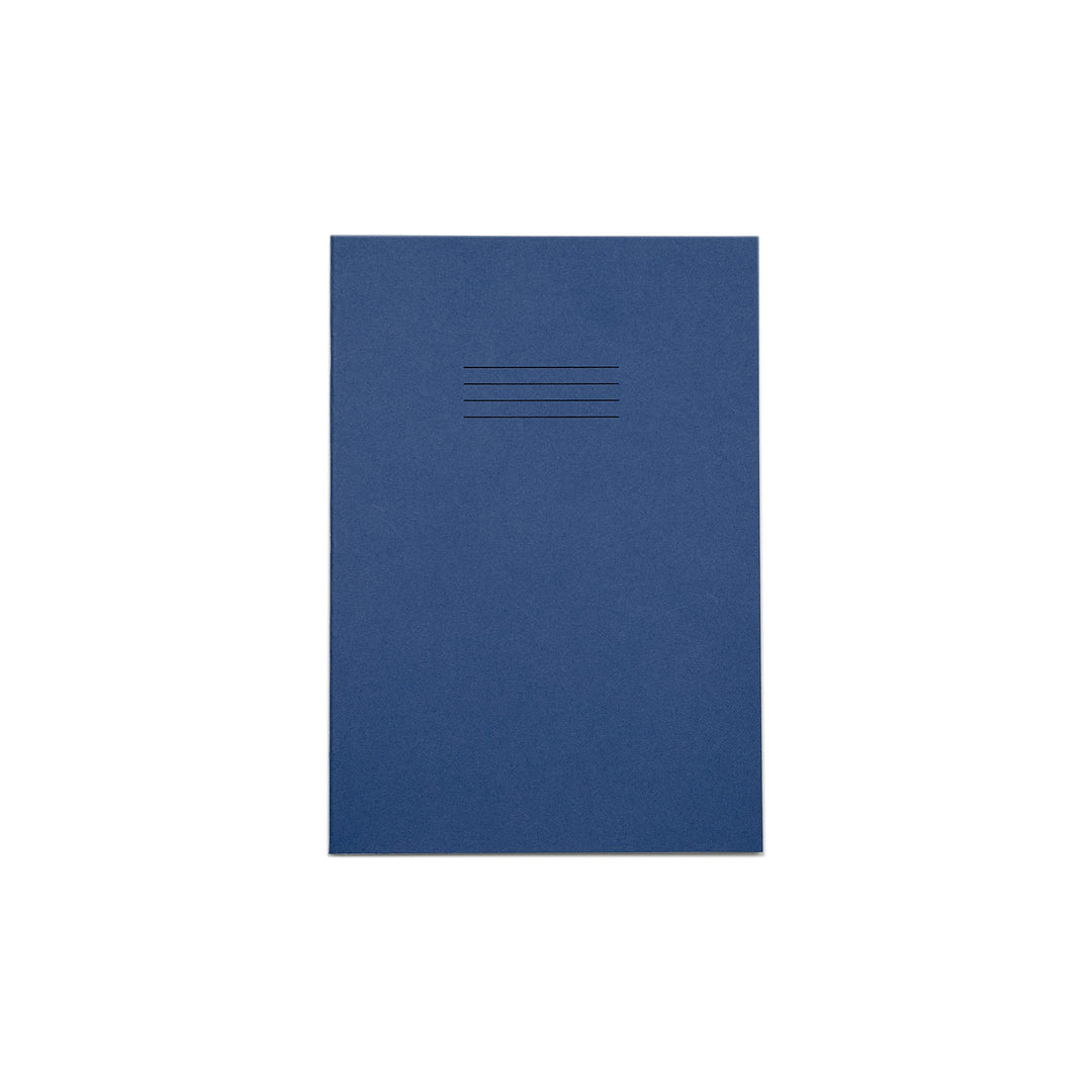 A4 Dark Blue Exercise Book | 80 Pages | 8mm Lined with Margin