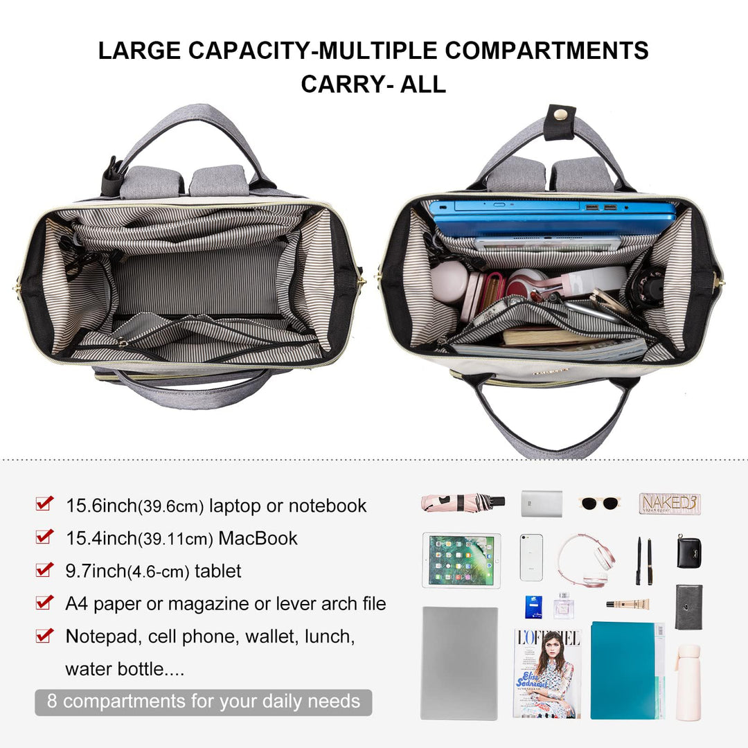 15.6" Laptop Backpack for Women