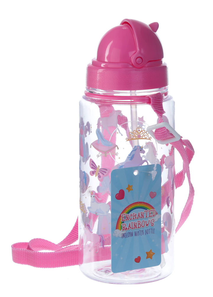 Enchanted Rainbow Unicorn Kids' Water Bottle