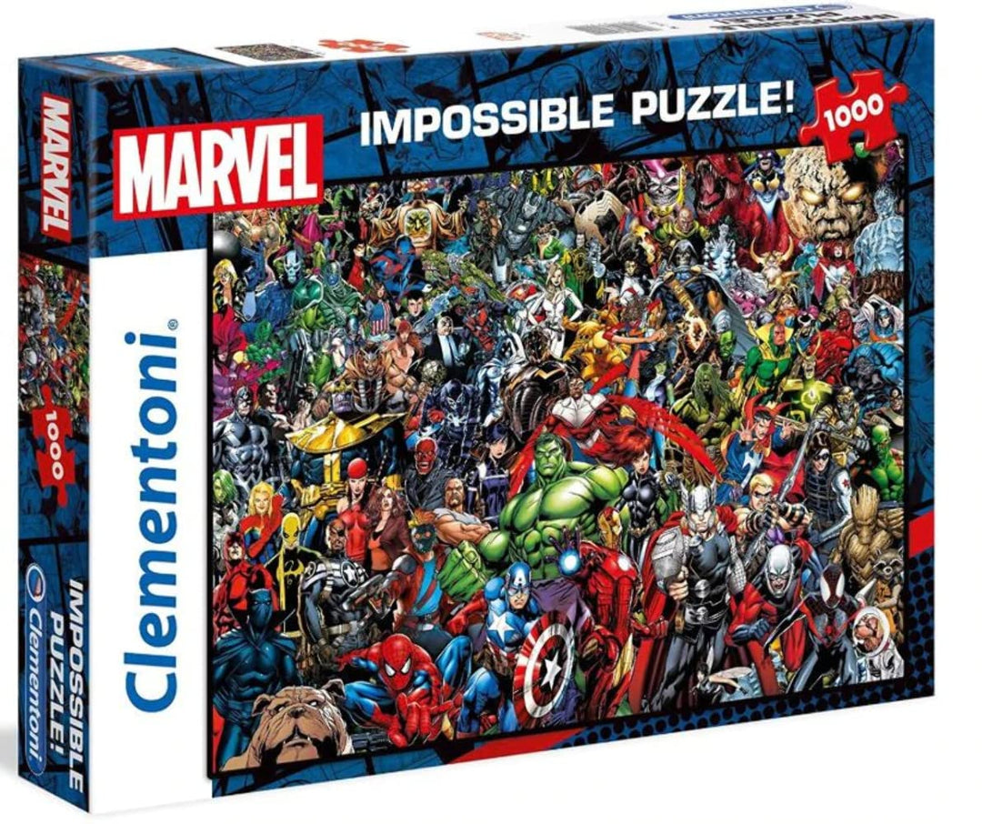 Marvel Impossible Puzzle - 1000 Pieces by Clementoni