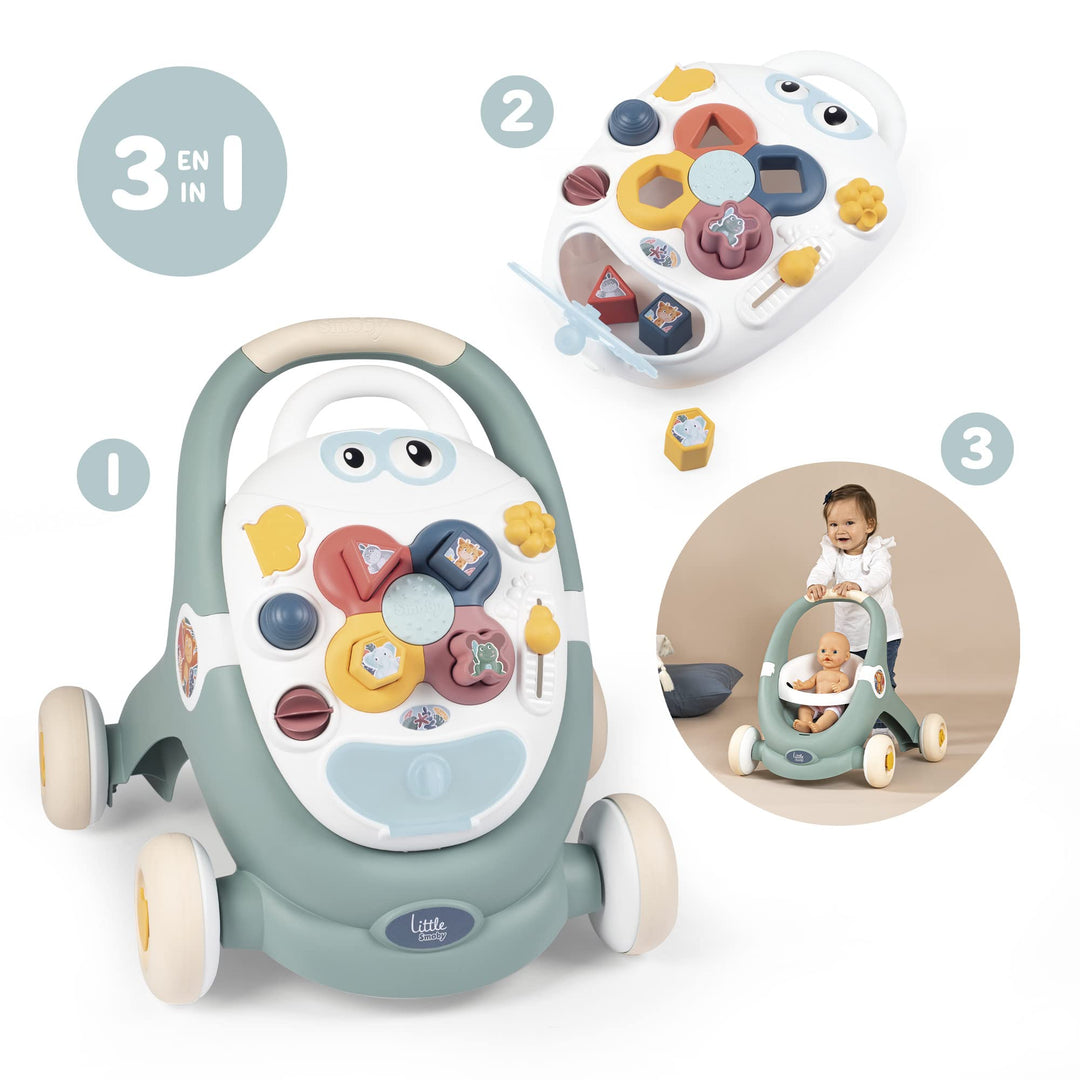 Baby Walker by Detachable Activity Play Board Walker