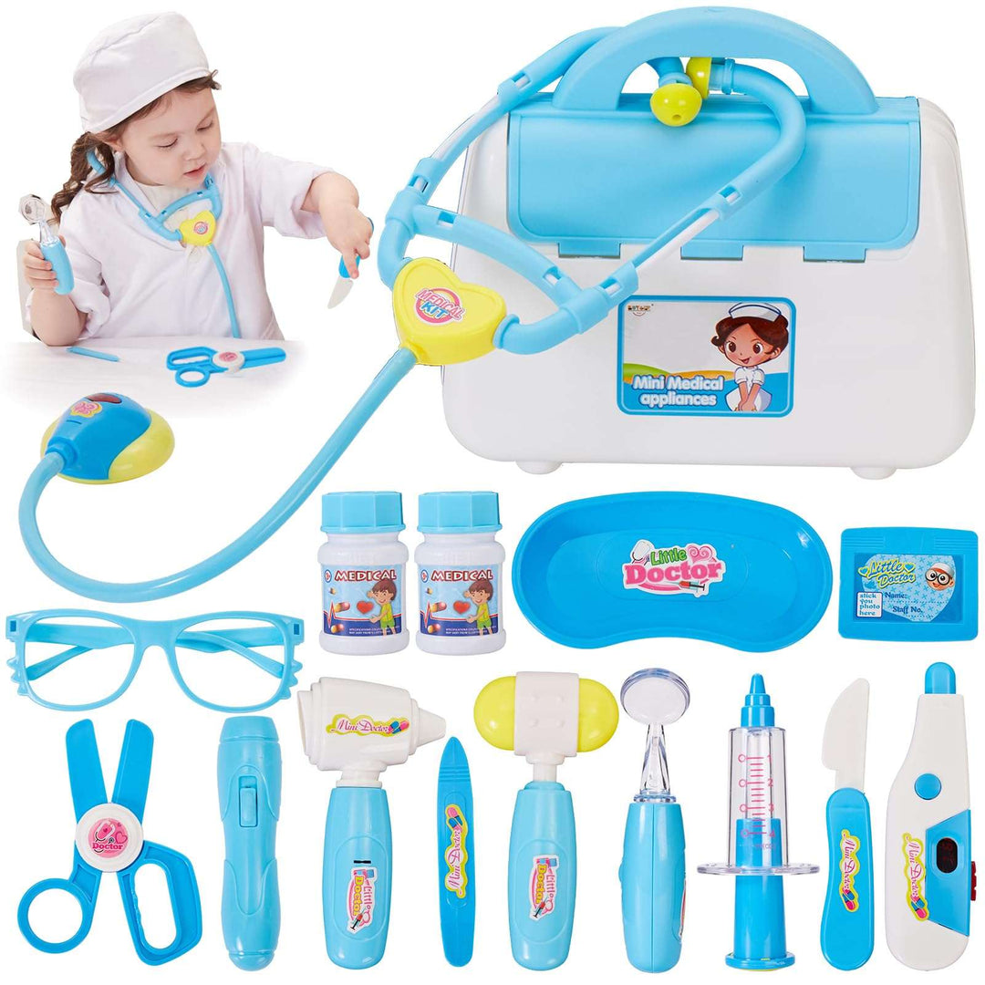 16 Pcs Kids Doctor Toy Set