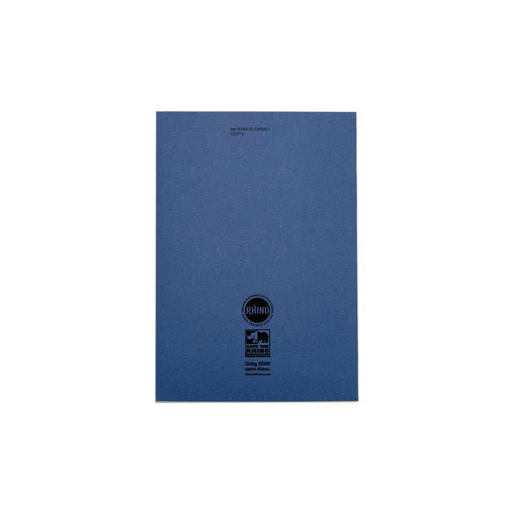 A4 Dark Blue Exercise Book | 80 Pages | 8mm Lined with Margin