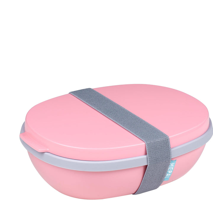 Nordic Pink Ellipse Duo Lunch & Salad Box