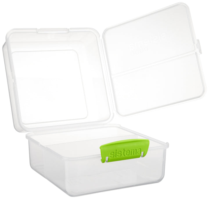 Lunch Box PP 3 Places, Assorted Colors