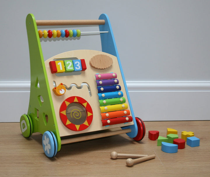 Molly and Friends Wooden Baby Walker