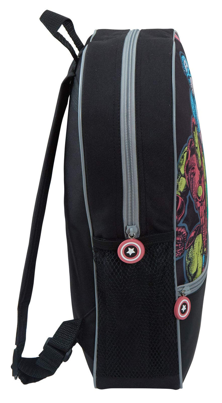 Avengers Kids Backpack – Large Travel Rucksack with Drink Holder