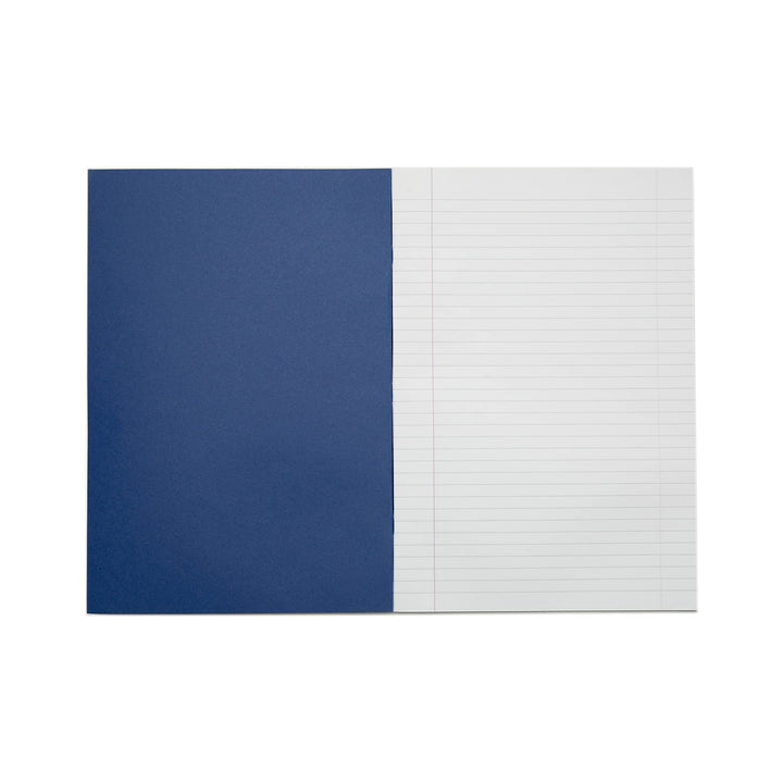 A4 Dark Blue Exercise Book | 80 Pages | 8mm Lined with Margin