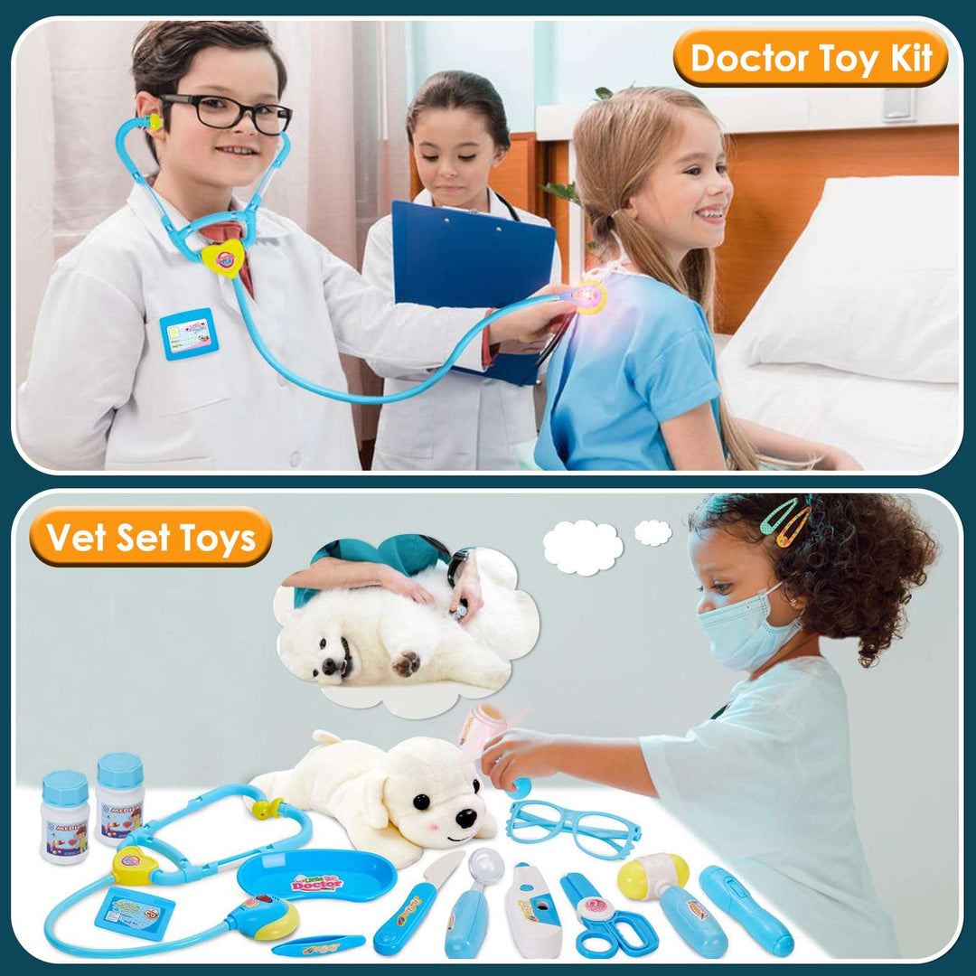 16 Pcs Kids Doctor Toy Set