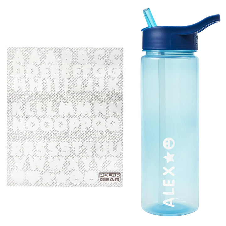 Customizable 600ml Navy Kids' Water Bottle