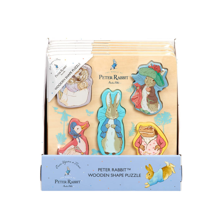 Official Beatrix Potter Kids & Toddler Peter Rabbit Shape Puzzle