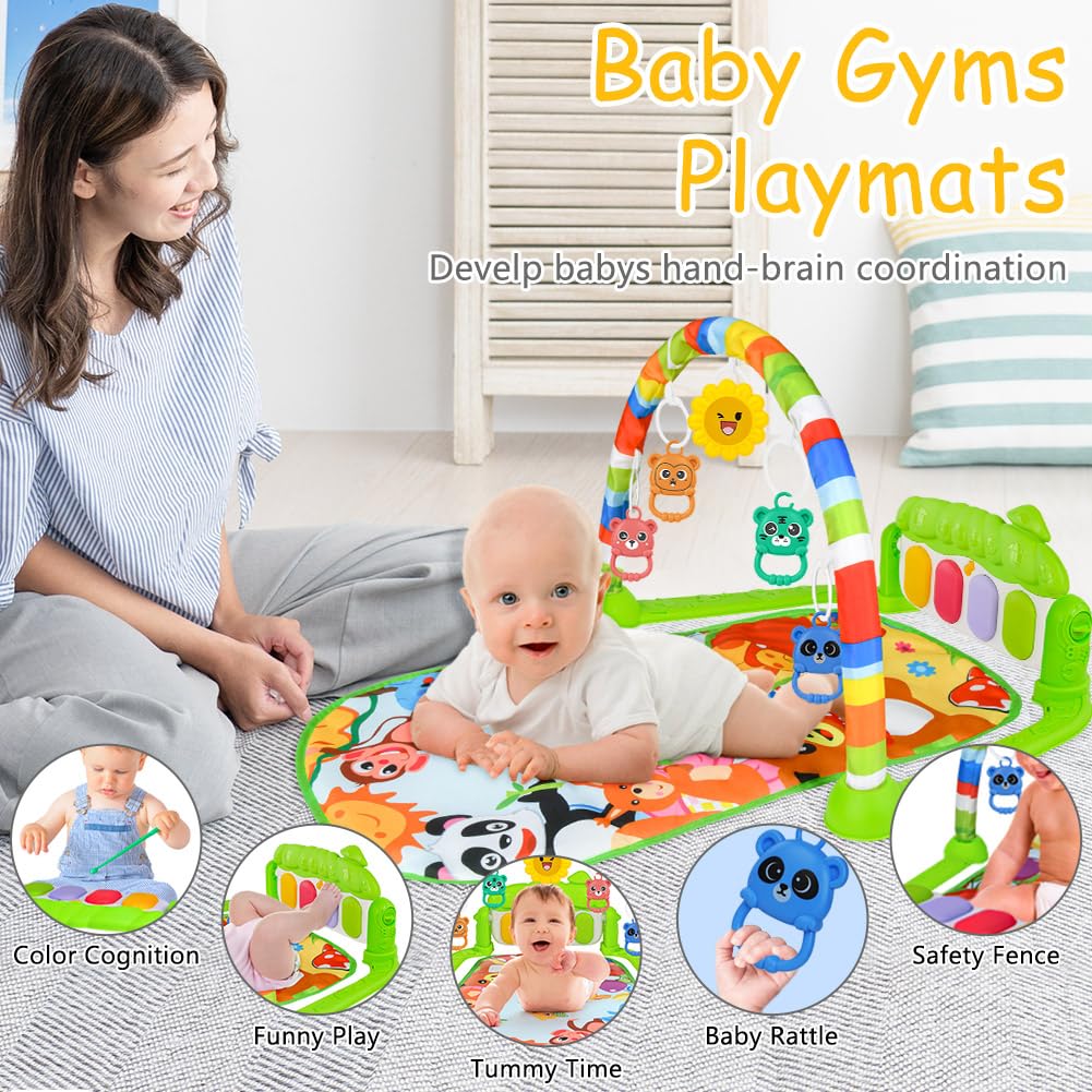 Baby Piano Music and Lights Play Mat